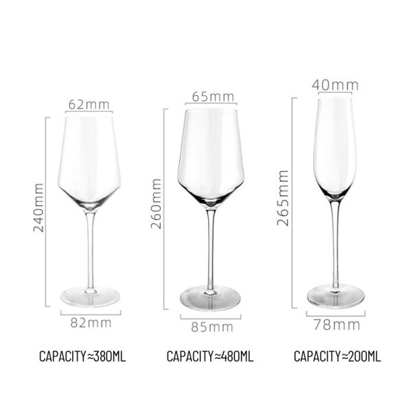 Verres à vin de fête personnalisés de marque Mass, 8-12 oz, incassables et lavables au lave-vaisselle industriel
