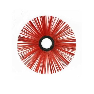 Street Snow Cleaning Road Sweeper Brushes PP Wire Convoluted Wafer Brushes