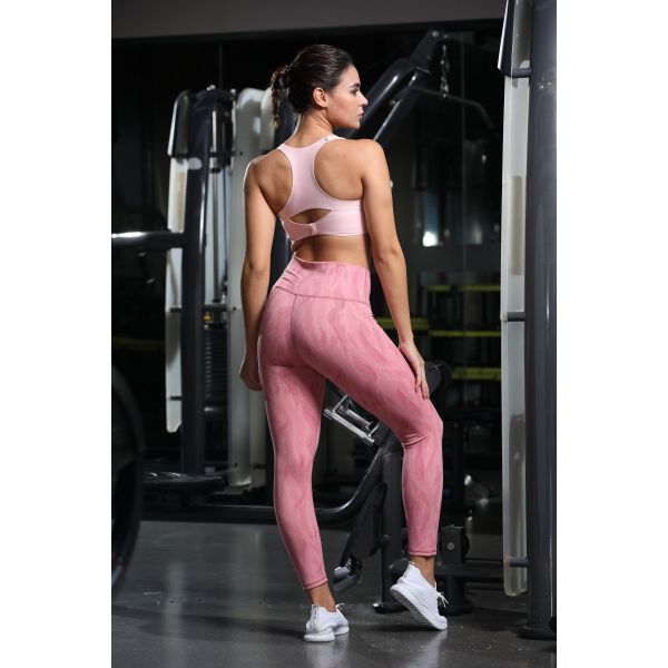 Wide Waistband Yoga Fitness Leggings 80% Nylon 20% Spandex