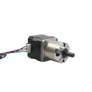 1.33A 2.6kg cm 2.8V la NEMA 17 de 1,8 degrés a embrayé le moteur pas à pas avec la boîte de vitesse planétaire