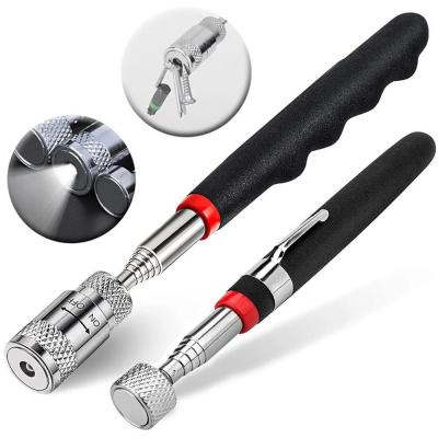 Telescopic Magnetic Pen with Light Magnet Pick up Tool Extendable Pickup Rod Stick for Picking up