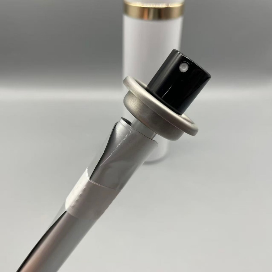 Bag on Valve Aluminum Aerosol Can, Pressurized BOV Canister for Body Spray Cosmetic Packaging