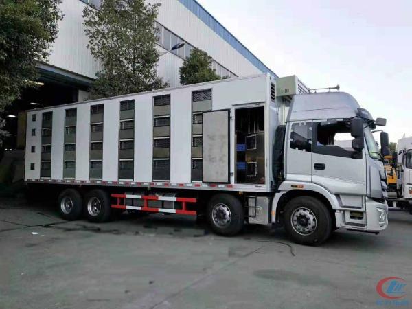 Auman Thermostatic  9.6m Livestock and Poultry Transporter  Livestock and Poultry Transporter Truck
