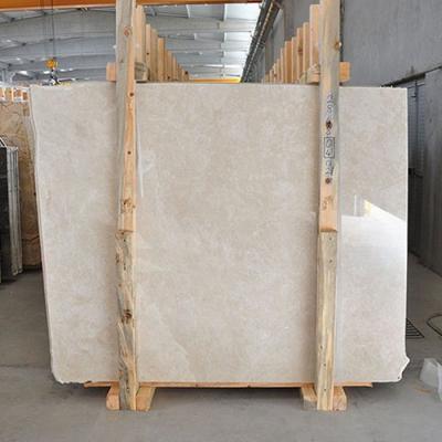 Modern Style Latte Beige Marble 132.8 Mpa Compressive Property , 2.73 G/Cm3 Bulk Density