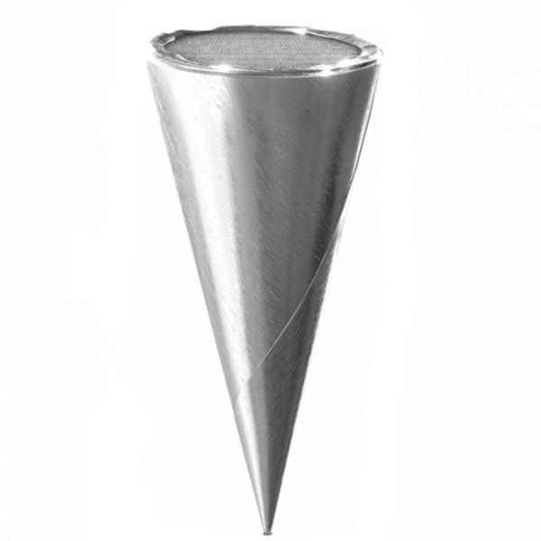 Metallized Film Silver Food Packaging Cone Shaped For High Barrier Protection