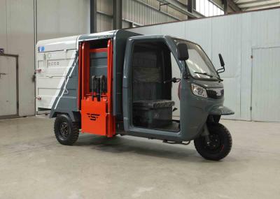 Side Mounted Road Cleaning Car Barrel Type Small Self Loading Unloading 4-8 Cubic Meters