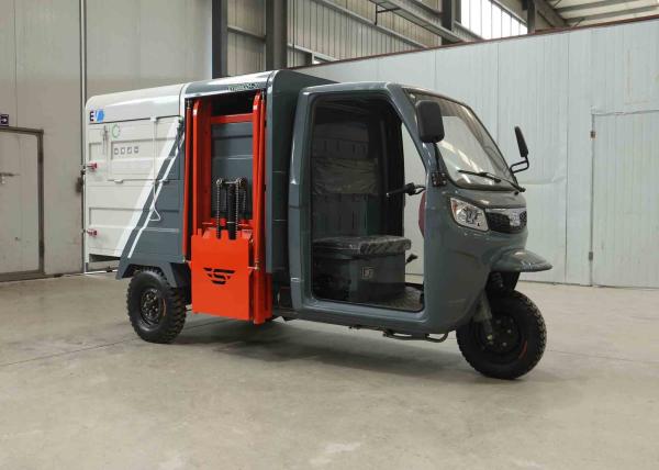 Fully Enclosed Garbage Truck Eight Barrel Tailboard 35-60Km/H