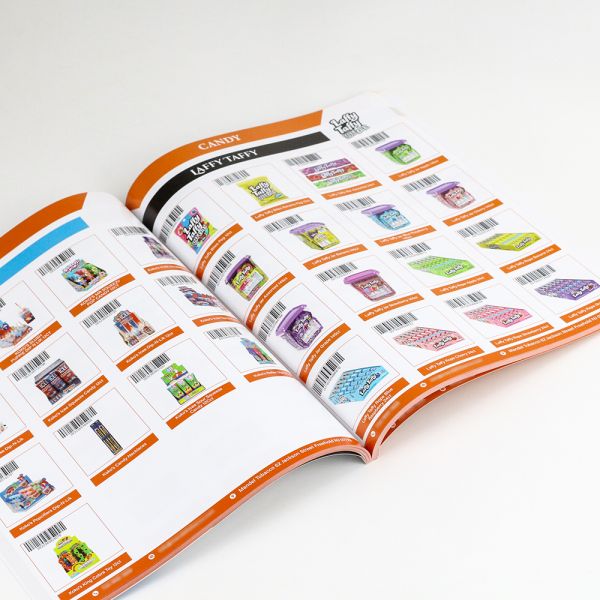 Professional Printing Catalogues Magazine Paperback CMYK Offset Printing