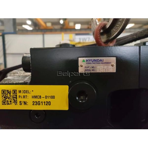 Excavator Hydraulic Control Valve HMCB-01100-SS Main Control Valves Assy