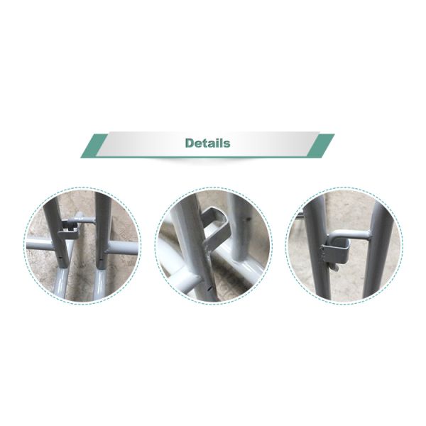 Dipped In Zinc bath Crowd Control Barrier