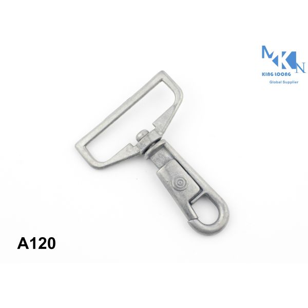 Lead Free Bag Snap Hook With Polish And Electroplating Treatment