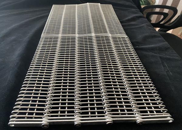 2.0mm Stainless 304 Steel Mesh Conveyor Belt Eye Link