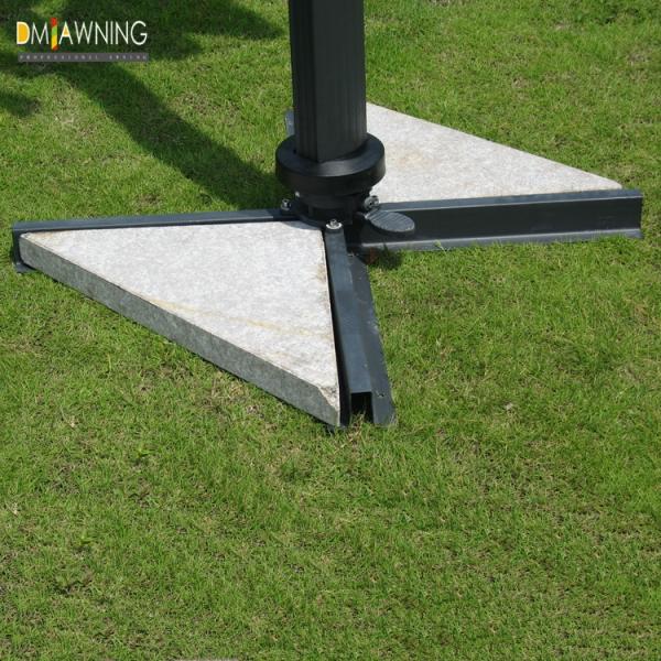 Hanging Aluminium Outdoor Patio Umbrella For Balcony Square Cantilever Umbrella