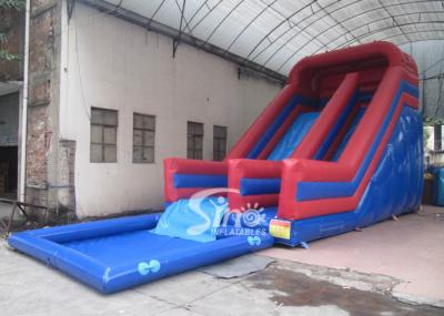 A associação inflável comercial dos partidos das crianças desliza com material de encerado do pvc de 0.55mm de sino Inflatables