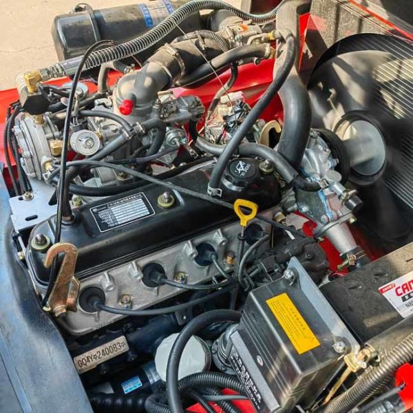 Chinese Engine LPG Counterbalance Forklift GQ-4Y Counter Balance Fork Truck