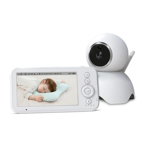 2.4G Wireless Baby Monitor with 1080P Camera Pan Tilt Night Vision