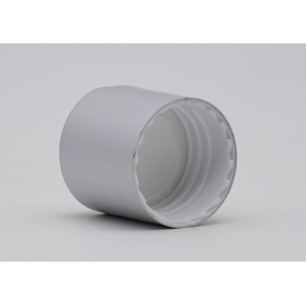 крышки верхней части диска серебра штейна 24мм завинчивая пробка крышки косметической алюминиевой белая внутренняя