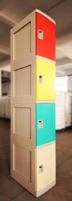 ABS Plastic Bule Elementary School Lockers, Water Resistant Small Storage Lockers
