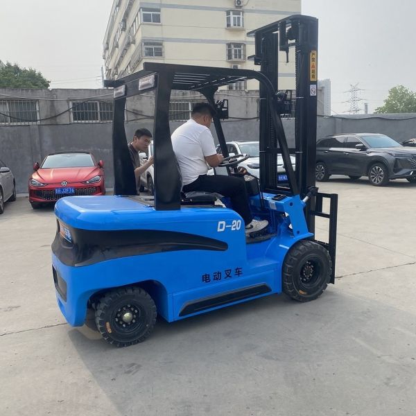 Compact Electric Forklift with 2.5m Turning Radius 1.2m Fork Length and Advanced Safety warehouse electric Features