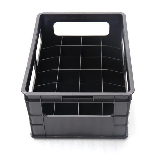 24 Plastic Beer Bottle Crate, Beer Crate For Sale, Transferheavy duty Black plastic storage box,milk crates heavy duty Transit storage