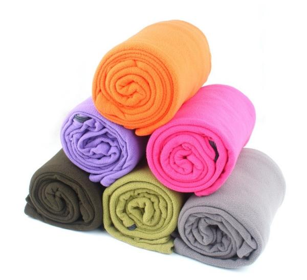 Multicolored Fleece Bag Liner , Lightweight Fleece Sleeping Bag 183*83CM