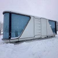 10000kg Capsule Mobile Home Luxury Modern Prefabricated Capsule Cabin House 11.5*3.3*3.2m