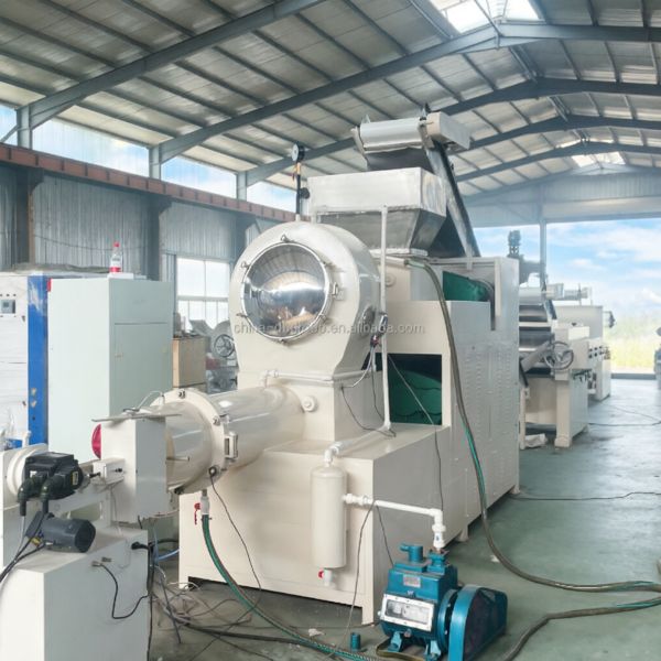 Fully Automatic Soap Machine With 500kg/H Eco Friendly Stainless Steel Soap Production Line
