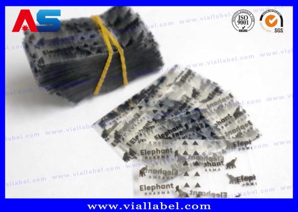 Pharmalab Manteiga Redução de calor Para Peptido Garrafa Cap Sealing PVC Manteiga Redução de calor Etiquetas