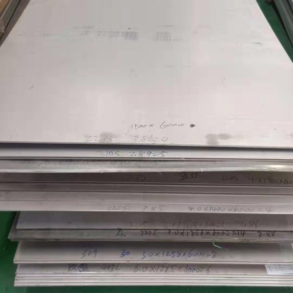 202 laminados a alta temperatura placa de aço inoxidável placa da largura 1500mm SS de 3,0 - de 8.0mm de BAOSTEEL