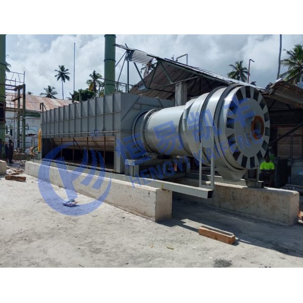 Semi-Automatic Carbonization Furnace with 10-12T/D Capacity and 500-600℃ Temperature Range for Biomass Processing