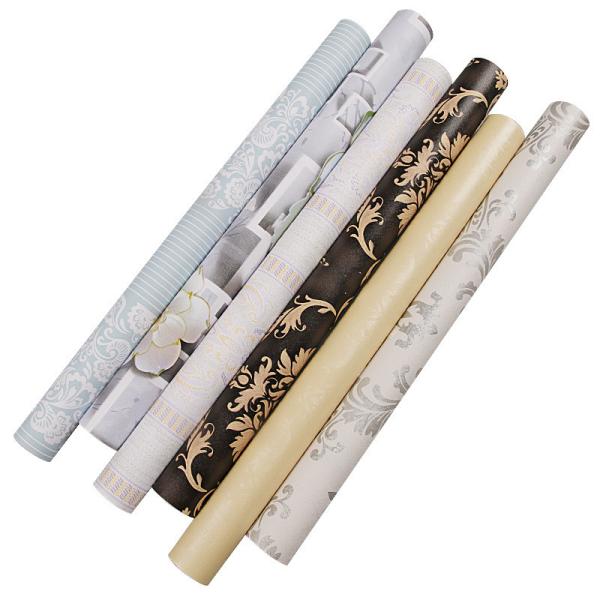 3D PVC Self Adhesive Fashion Wall Sticker Apartment Wallpapers cheap price wallpaper