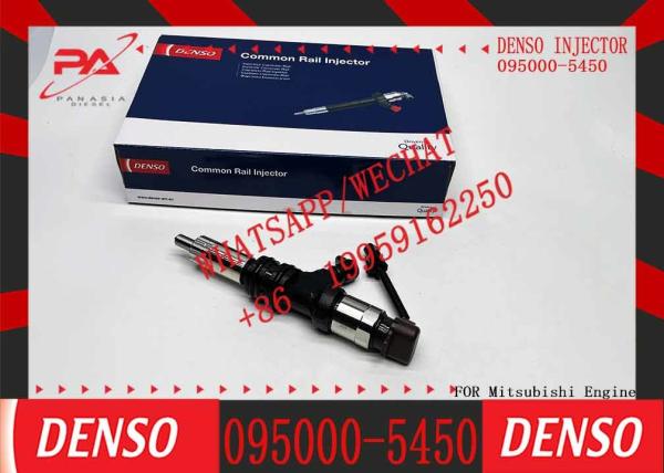 inyector de combustible diesel 095000-5450 ME302143 inyector para Fuso Mitsubishi 6M60, 6M60T, 6M60-T1 inyector de tren común 095000-