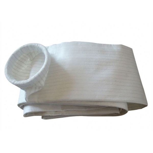Pocket Filter Polyester Felt Filter Bag Neat Smooth Surface 500gsm Weight