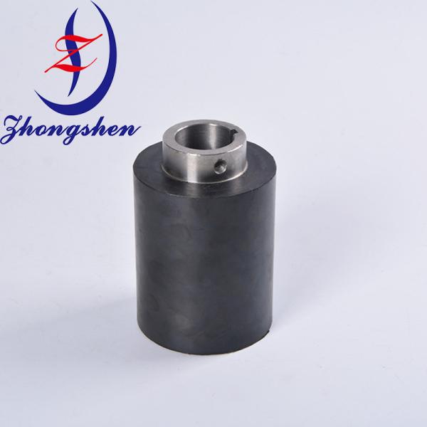 Layer Farm Egg Belt Transport Bearings Black Rubber Roller 30mm 45mm