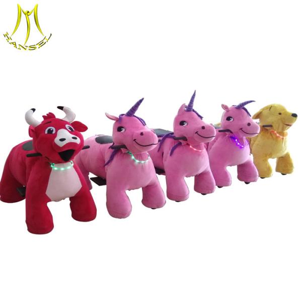 Hansel baby battery car and children electric cars with ride on horse toy pony for sale