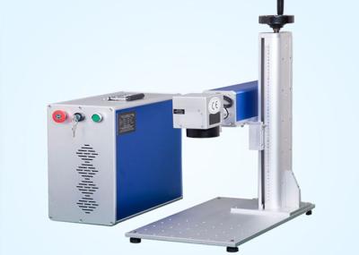 Metal Plastic Portable Laser Engraver / Fiber Laser Engraving Machine