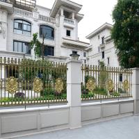 Systèmes de balustrades en aluminium pour clôtures à grille horizontale en aluminium contemporain