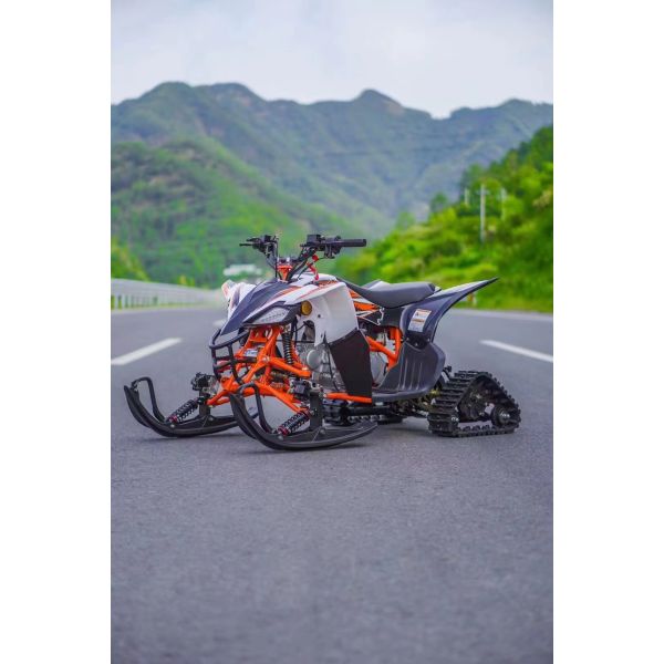 125cc Snowmobile ATV Engine Sledge Snow Bike with Electric Start and Wheels/Track