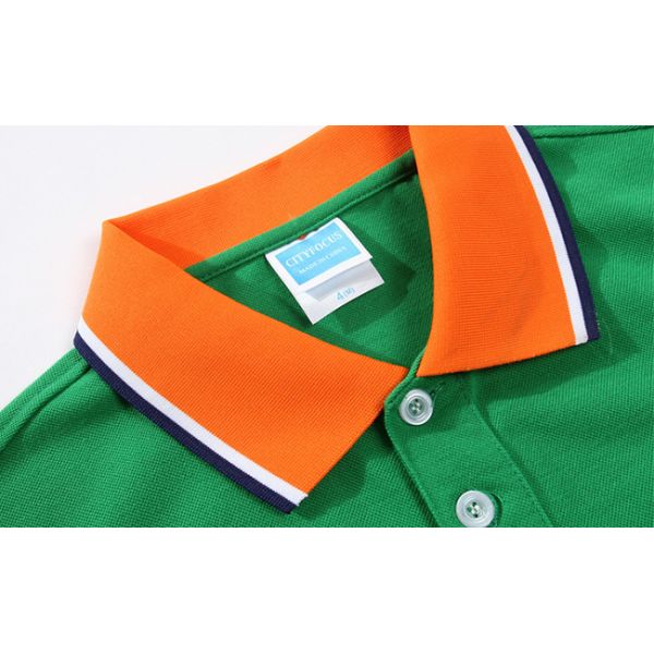 Short Sleeve Jersey Polo Shirts For Men Customized Logo Pocket Mesh Apparel