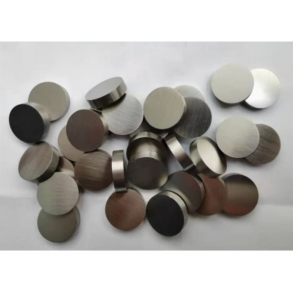 Round Tungsten Metal Sheet Plate Raw Ground Surface With 10.2g/Cm3 Density