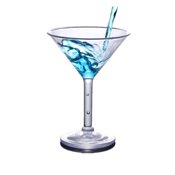 Mini 10oz Plastic Martini Glasses For Appetizers Desserts Food Safe