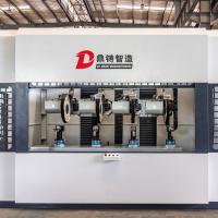 Máquina de pulido automático de láminas de control PLC de 380V para fregadero de acero inoxidable