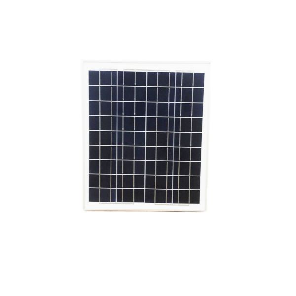 18V 15W Electric Fan Accessories Polycrystalline Solar Panel With 5m Power Cord