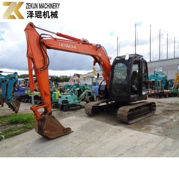 Construção de Edifícios Japão Importado 7,5 toneladas Usado Hitachi ZX75 Excavator Isuzu Motor ZX75US-A 40.3Kw