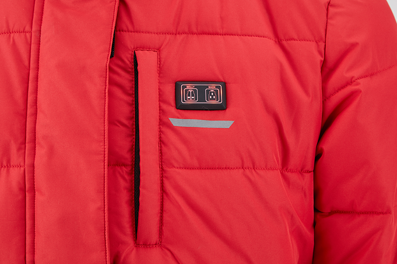 Graphene Clothes Cotton Polyester Hoodie Mens Rechargeable Heated Jacket