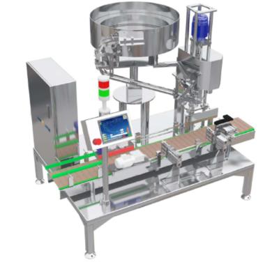 Capsulador tampando 600BPH da máquina de Ropp da única garrafa principal automática do cilindro 1-5L/5-30L