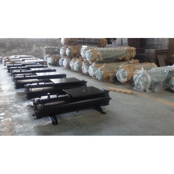 Square Plate Type Chiller Heat Exchanger Water Cooled Condenser