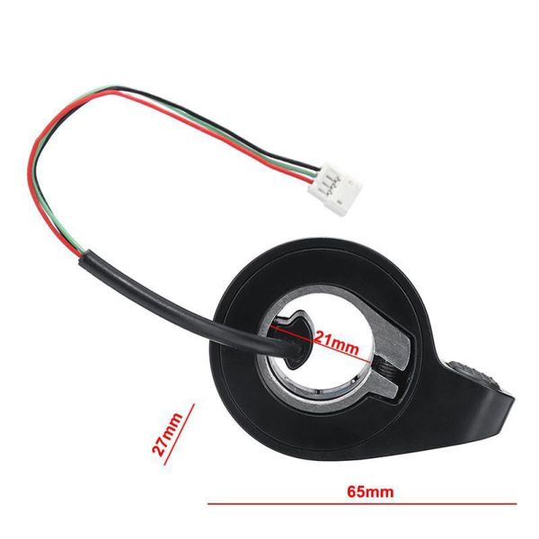 Xiaomi Pro2 M365 Twist Throttle Pull Finger Accelerator 36V Black+Red