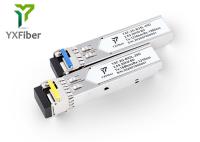 Transmisor-receptor de la fibra óptica los 20km 2.5G SFP de SFF-8472 LC BiDi