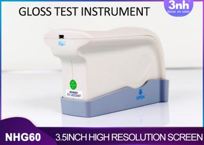 Portable Digital Gloss Meter NHG60 60° Gloss Test Instrument For Metal Leather Tile Fabric